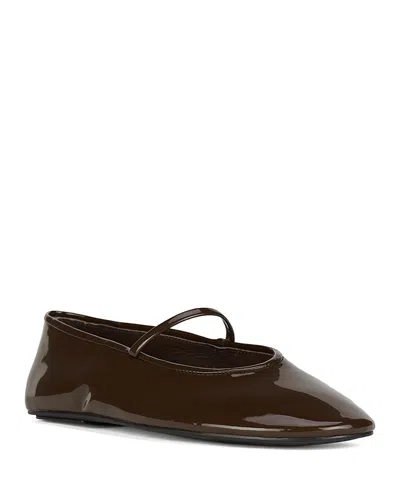Jeffrey Campbell Dancerina Mary Jane Ballet Flat In Brown