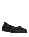 Jeffrey Campbell Day Off Flat In Black Matte