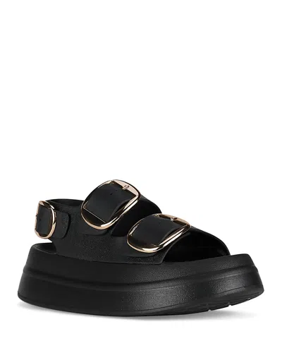 JEFFREY CAMPBELL WOMEN'S DOUBLE STRAP PLATFORM SANDALS
