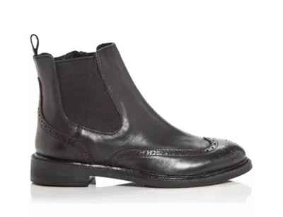 Jeffrey Campbell Women's Edmone Brogue Chelsea Booties In Black