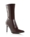 Jeffrey Campbell Everynight Pointed Toe Bootie In Brown
