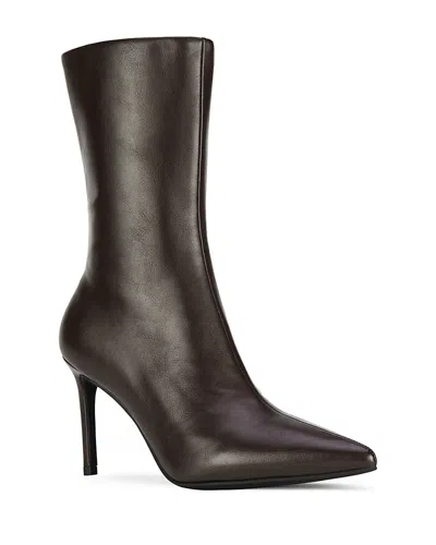 Jeffrey Campbell Women's Everynite Mid Calf Stiletto Boots In Black