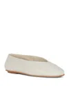 Jeffrey Campbell Women's Fathom Square Toe Ballet Flats In Brown