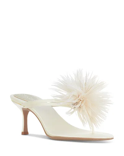 Jeffrey Campbell Women's Firework Thong Sandals In White