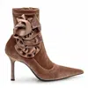 Jeffrey Campbell Florette In Natural In Brown
