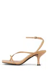 Jeffrey Campbell Women's Fluxx Strappy Sandal In Bisque In Multi