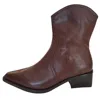Jeffrey Campbell Women's Get Em Boots In Brown Washed In Brown