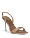 Jeffrey Campbell Go-getter Sandal In Natural Satin