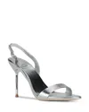 Jeffrey Campbell Women's Go Getter Slingback Sandals In Silver