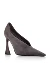 Jeffrey Campbell Women's Hints Pointed Toe Pumps In Gray