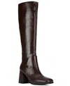 Jeffrey Campbell Women's Hotlava Knee-high Block-heel Boots In Brown