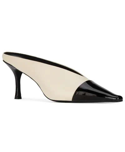 Jeffrey Campbell Women's Investor Pointed Toe Dress Mules In Neutral