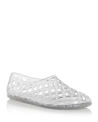 JEFFREY CAMPBELL WOMEN'S JELLZ CAGED SLIP ON SHOES