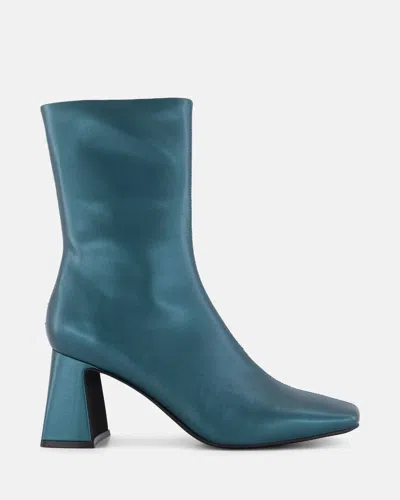 Jeffrey Campbell Women's Jerema Ankle Boots In Dark Teal