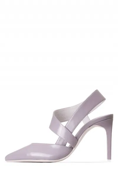 Jeffrey Campbell Women's Juleen Strap Pointed Toe Stiletto Heels In Grey In Gray