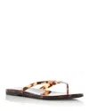 Jeffrey Campbell Kierra Flip Flop In Tortoise