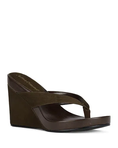 Jeffrey Campbell Women's Liezel Wedge Sandals In Multi