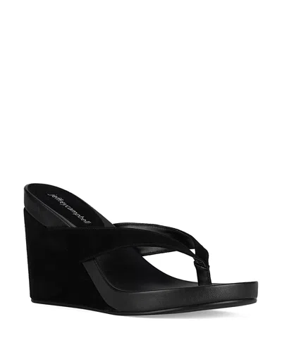 JEFFREY CAMPBELL WOMEN'S LIEZEL WEDGE SANDALS