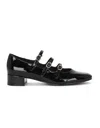 Jeffrey Campbell Women Marcie Mary Jane Leather Heel Pump In Black