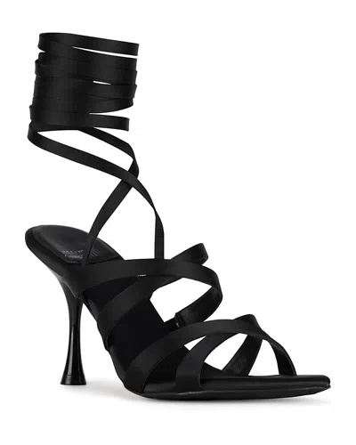 JEFFREY CAMPBELL WOMEN'S OBSESSED ANKLE TIE SANDALS