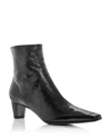 Jeffrey Campbell Outwest Square Toe Boot In Black
