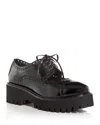 Jeffrey Campbell Realistic Cutout Platform Oxford In Black