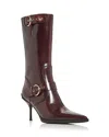 Jeffrey Campbell Ride Along Pointed Toe Boot In Brown