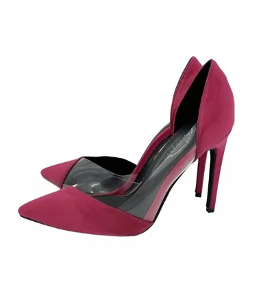 Jeffrey Campbell Women's Satin Pointed Toe Pumps In Pink In Purple