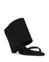 Jeffrey Campbell Women's Shady Cuffed Sandals In Black/canvas