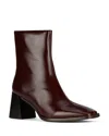 Jeffrey Campbell Women's Sherpal Block Heel Booties In Brown