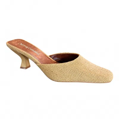 Jeffrey Campbell Women's Stetson Mules In Tan In Multi