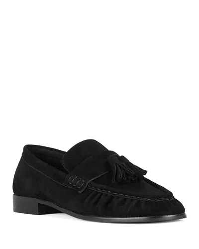 Jeffrey Campbell Women's Suede Tassel Loafers In Black