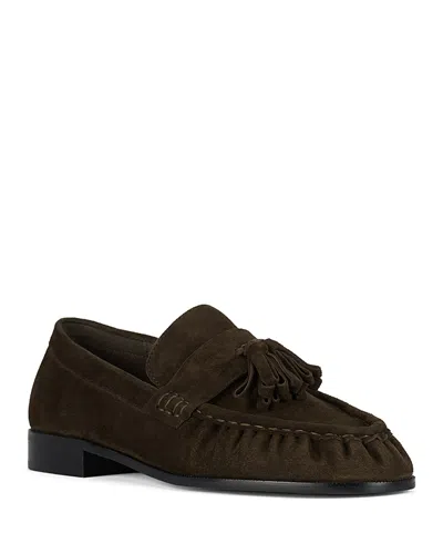 Jeffrey Campbell Women's Suede Tassel Loafers In Brown