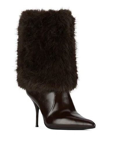 Jeffrey Campbell Women's Thermal Cuff Boots In Brown