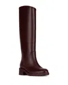 Jeffrey Campbell Women's Torrential Rain Boots In Burgundy