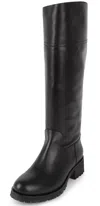 Jeffrey Campbell Women's Treck Knee High Riding Boot In Black