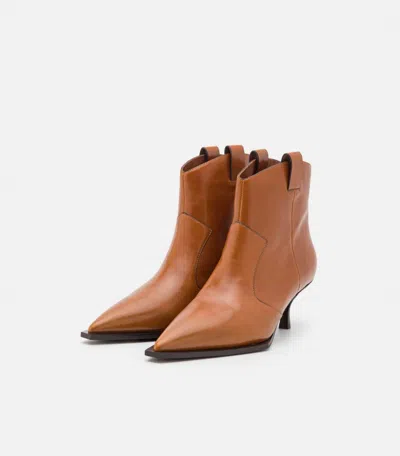 Jeffrey Campbell Women's Zhenya Boots In Brown