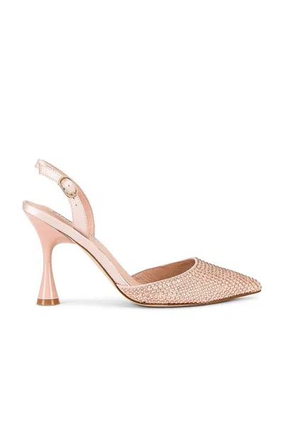 Jeffrey Campbell Women's Zivote This Pointy-toe Slingback Pump In Blush Rose Gold In Pink