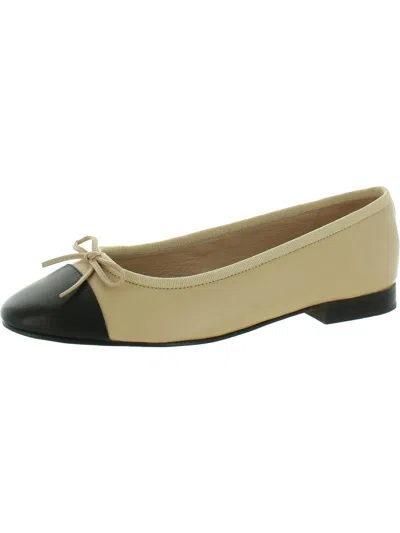 Jeffrey Campbell Womens L Patent Leather Flat Shoes In Beige