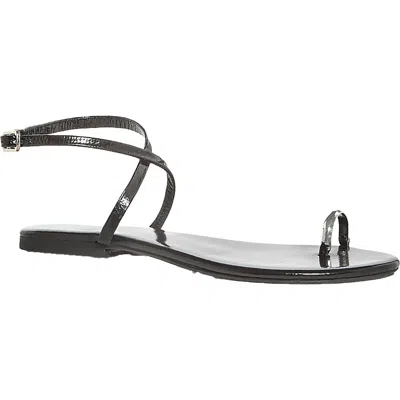 Jeffrey Campbell Womens Toe Loop Patent Leather Ankle Strap In Multi