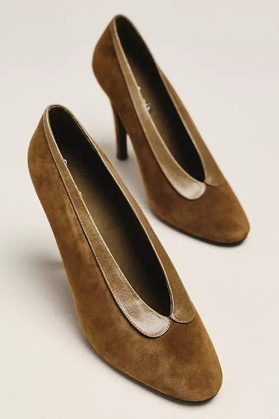 Jeffrey Campbell Wraith Stiletto Pumps In Brown