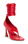 Jeffrey Campbell Ysabela Sandal In Red Patent