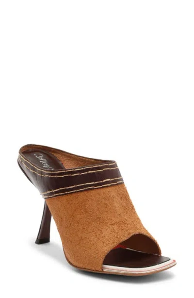 Jeffrey Campbell Zinque Mule In Brown
