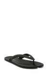 Jeffrey Campbell Beach Day Jelly Flip Flop In Black Shiny