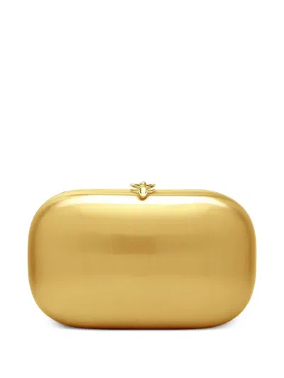 Jeffrey Levinson Elina Clutch Bag In Gold