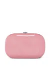 Jeffrey Levinson Elina Plus Glitter Clutch Bag In Pink