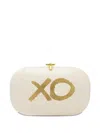 Jeffrey Levinson Elina Plus Xo Clutch Bag In Neutral
