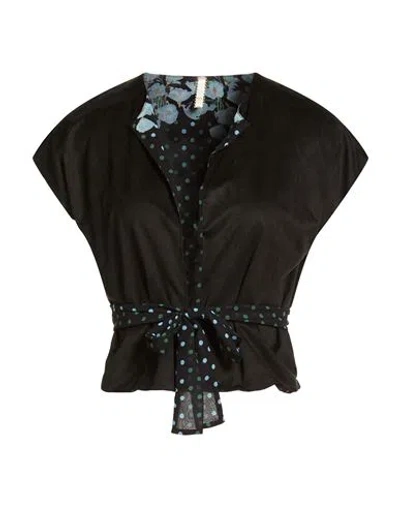 Jei's By Letizia Denaro Woman Top Black Size M Polyester