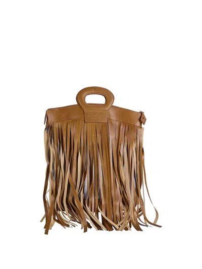 Jejia Annie Fringed Tote Bag In Brown