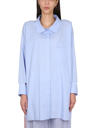 Tシャツ・カットソー JEJIA SS23 ANTOINE SHIRT (JDPS23SR15_0124331433) Jejia Antoine Shirt In Blue | ModeSens